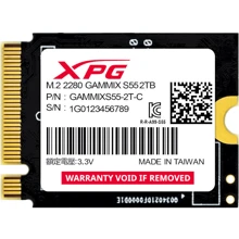 ADATA GAMMIX S55 2 TB (SGAMMIXS55-2T-C): Тип накопителя внутренний
