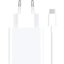 Зарядное устройство Xiaomi Wall Charger USB 67W White with USB-C Cable (BHR6035EU): Кабель в комплекте USB-C