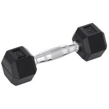 Гантель inSPORTline Hexsteel 9 кг (1184): Вес гантели, кг 9