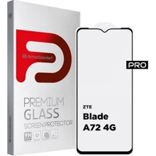 Аксессуар для смартфона ArmorStandart Tempered Glass Pro Black for ZTE Blade A72 4G (ARM63118): Совместимость ZTE Blade A72 4G