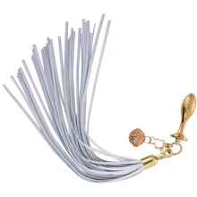 Анальная пробка LOCKINK Sevanda White Pony-Tail Anal Pear-shape Plug: Для кого Унисекс