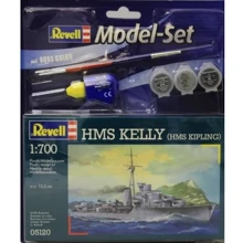 Подарунковий набір Revell Ескадрений міноносець H.M.S. Kelly (H.M.S. Kipling) 1:700 (65120): Виробник Revell