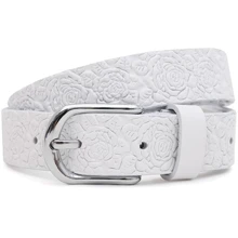 Жіночий ремінь Borsa Leather білий (110v1genw87-white): Стать Женский