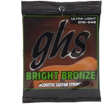 Струна для гитар Струны для акустической гитары GHS Strings Bright Bronze Set BB10U: Тип Комплект струн