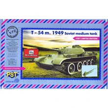 Советский средний танк Zebrano T-54-2 / T-54m обр. 1949г, Metal MG Pack ZEB-P72068-01: Производитель Zebrano