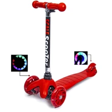 Детский самокат Micro Mini. Red (светящиеся колёса) 1348968113: Количество колес 3