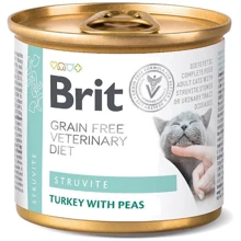Влажный корм для котов Brit GF Veterinary Diet Cat Struvite 200 г (8595602549863): Тип Влажный корм