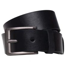 Чоловічий ремінь Borsa Leather чорний (115rmkn14): Стать Мужской