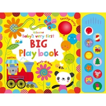 Baby's Very First Big Playbook / Найперша велика книга для малюків: Виробник Usborne