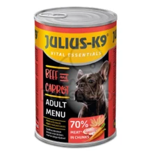 Вологий корм Julius К-9 з яловичиною та морквою 1240 г (5998274313092): Тип Влажный корм