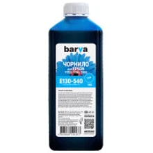 Чернила Barva Epson T1302/T1292/T1282/T1032/T0732 Cyan 1 кг pigm. (E130-540): Цвет Cyan