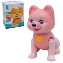 Интерактивная игрушка Щенок розовый (PL-724-1): Тип животное