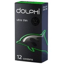 Презервативи DOLPHI Ultra Thin 12 шт: Тип Ультратонкі