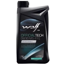 Моторное масло Wolf Oil Officialtech 0W-30 MS-FFE 1л: Тип Синтетическое