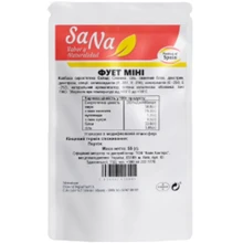 Колбаса сыровяленая Sana Fuet Mini 55 г (8436007418005): Вид мяса Свинина