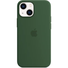 Чехол для iPhone Apple Silicone Case with MagSafe Clover (MM1X3) for iPhone 13 mini: Цвет зеленый