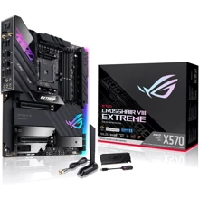ASUS ROG Crosshair VIII Extreme: Оперативная память 4xDDR4 5100, до 128 ГБ