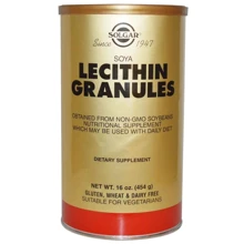 Solgar Lecithin Granules, 16 oz (454 g) Лецитин гранулы: Тип Лецитин