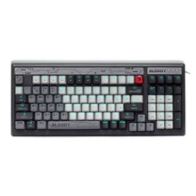 Клавиатура Bloody B950 RGB Warrior Grey: Подключение проводное