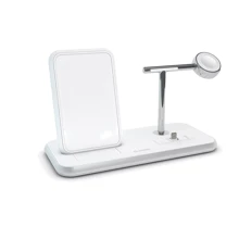 Док-станція Zens Dock Stand Dual Wireless Charger 10W with USB White (ZEDC07W/00) for Apple iPhone, Apple Watch and Apple AirPods: undefined undefined