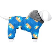 Комбинезон для собак WAUDOG Clothes рисунок Флаг XS30, В 40-43 см, С 27-30 см: Тип Комбинезоны