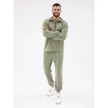 Спортивний костюм ISSA PLUS GN-432 54 оливковий: Вид Спортивные костюмы