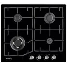 Варильна поверхня Borgio 6742-17 (Black Enamelled): Розташування панелі фронтальне