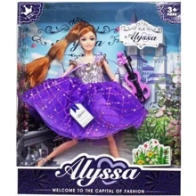Кукла MIC Alyssa со скрипкой (28 см) (26025): Возраст от 3 лет