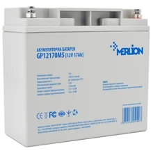 Merlion 12V-17Ah (GP12170M5): Тип Аккумулятор