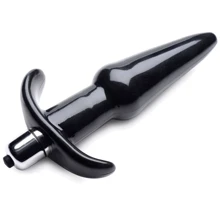 Анальная пробка с вибрацией Frisky Smooth Vibrating Anal Plug Black: Для кого Унисекс