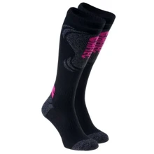 Женские горнолыжные носки Hi-Tec Lady Inspy 39-42 (27) черные (LADY INSPY-BLK/GER MELNG/FUCHS): undefined undefined