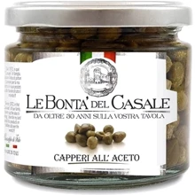 Каперси Le Bonta' del Casale у винному оцті 314 мл (8020454002490): Об'єм нетто 314 мл