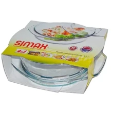 Каструля Simax 1 л з кришкою 0.4 л (6256/6266): Тип Кастрюля для запекания
