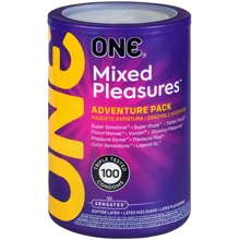 Набір презервативів ONE Mixed Pleasures 100 шт.: Тип Для максимального захисту