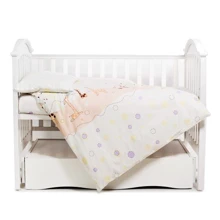 Сменная постель 3 эл. Twins Comfort 3051-C-024, Жирафки, бежевая: Тип постельный комплект