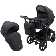 Коляска 2 в 1 Bair Ultra Soft U-452 Черный (680621): Тип коляски Универсальная коляска (2-в-1)