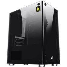 Корпус 1STPLAYER X2-3B1 Black: Форм-фактор материнской платы MicroATX/Mini-ITX