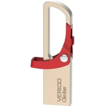 USB-флешка Verico 64GB Climber USB 2.0 Red (1UDOV-RFRD63-NN): Стандарт USB USB 2.0