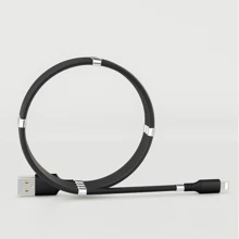 Кабель SuperCalla USB Cable to Lightning magnetic Black 0.9m: Тип USB Cable - Lightning