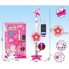 Микрофон Singer Star с подсветкой и подключением к телефону (HD 8856): Производитель Noname