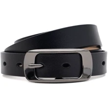 Жіночий ремінь Borsa Leather чорний (CV1ZK-015bl-black): Стать Женский