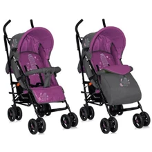 Коляска-трость Bertoni SPORTY (grey-purple pisa): Тип коляски коляска-трость