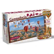 Нескучные игры Фигурный деревянный пазл Кападоккия, Турция Travel collection (136 дет.): Производитель Нескучные игры