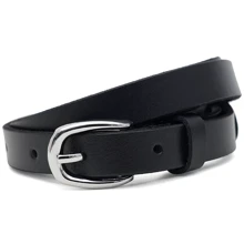 Жіночий ремінь Borsa Leather чорний (100v1genw54-black): Стать Женский
