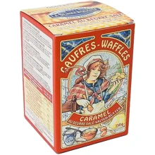 Вафли Dunkerquoise с карамелью 150 г (3438351359220): Вес нетто 150 г