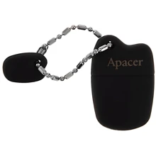 USB-флешка Apacer AH118 64GB USB 2.0 Black (AP64GAH118B-1): Стандарт USB USB 2.0