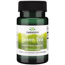 Swanson Green Tea Зеленый чай 500 мг 30 капсул: Вид Неферментные