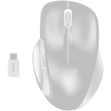Мышь Genius Ergo 8200S Type-C Receiver, Silver (31030029404): Интерфейс подключения USB-C