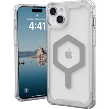 Чохол для iPhone Urban Armor Gear UAG Plyo Magsafe Ice/Silver (114294114333) for iPhone 15: Колір серебристый