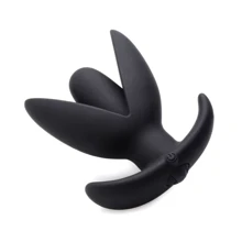 Анальная пробка Sprouted 10 Mode Rechargeable Silicone Anal Plug с расширением и вибрацией: Для кого Унисекс